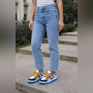 Forever Link Women's Multicolored Chunky Platform Sneakers Size 6 New